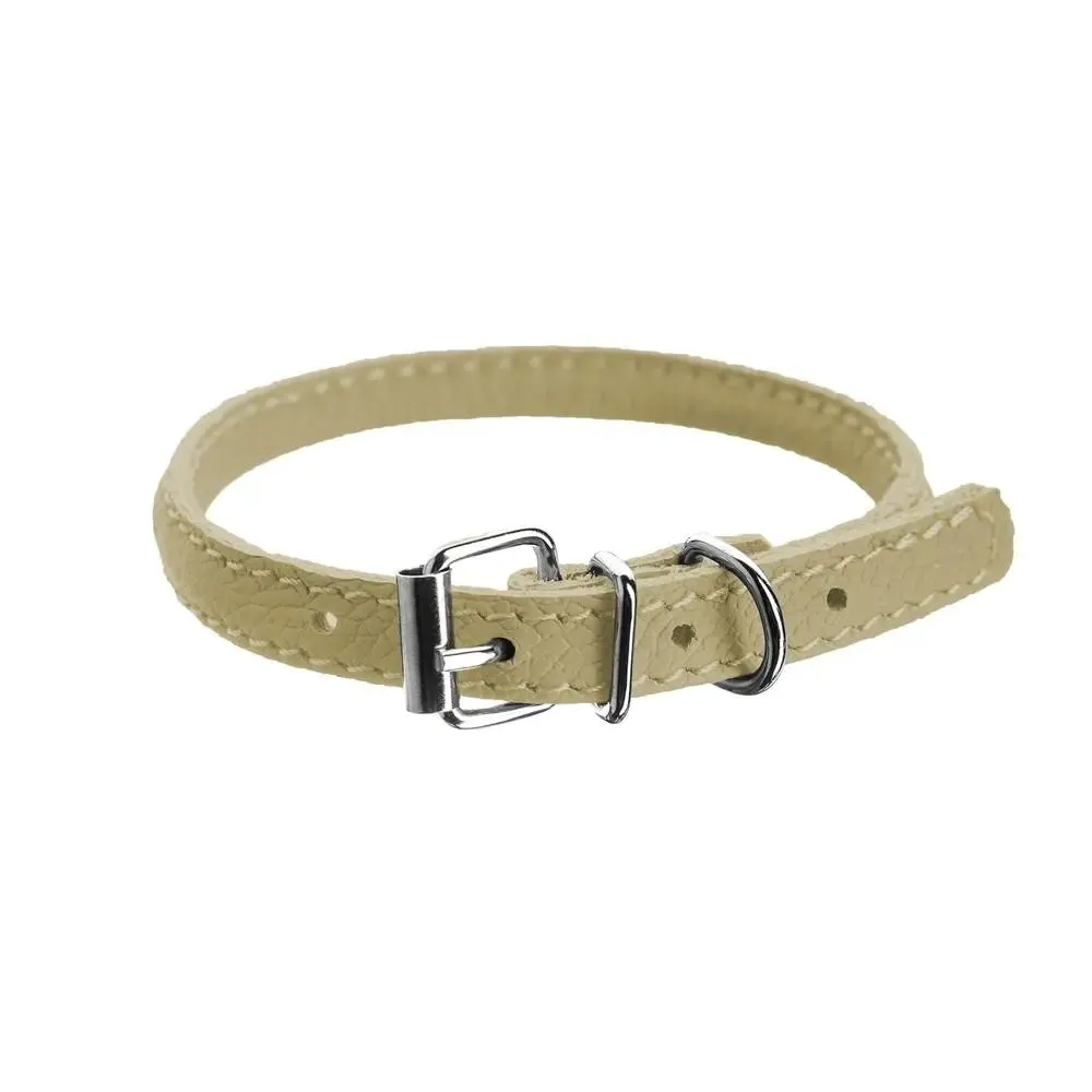 Soft Leather Round Collar