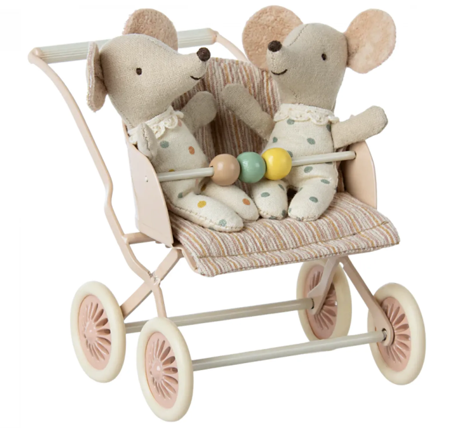 Stroller, Baby Mice - Rose