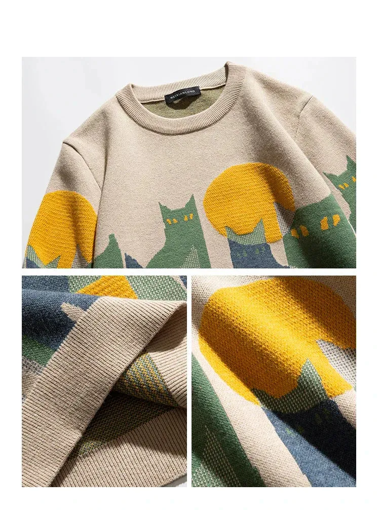 TAIGA - Unisex Cat Sweater
