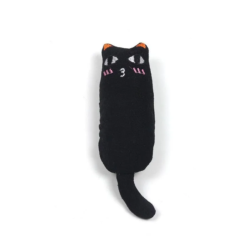 Teeth Grinding Cat Plush Toy