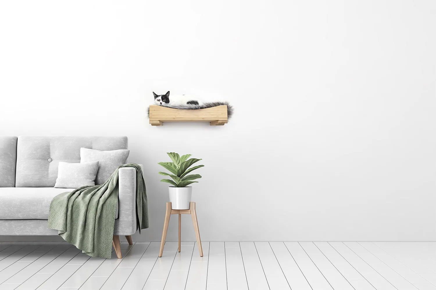 The Nest - A Plush Wall Cat Bed