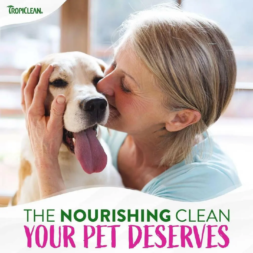 Tropiclean Coconut & Berry Deep Cleansing Shampoo For Pets