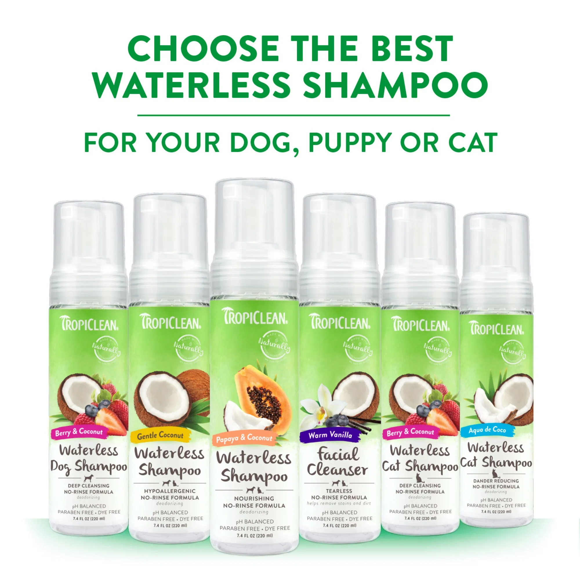Tropiclean Waterless Cat Shampoo