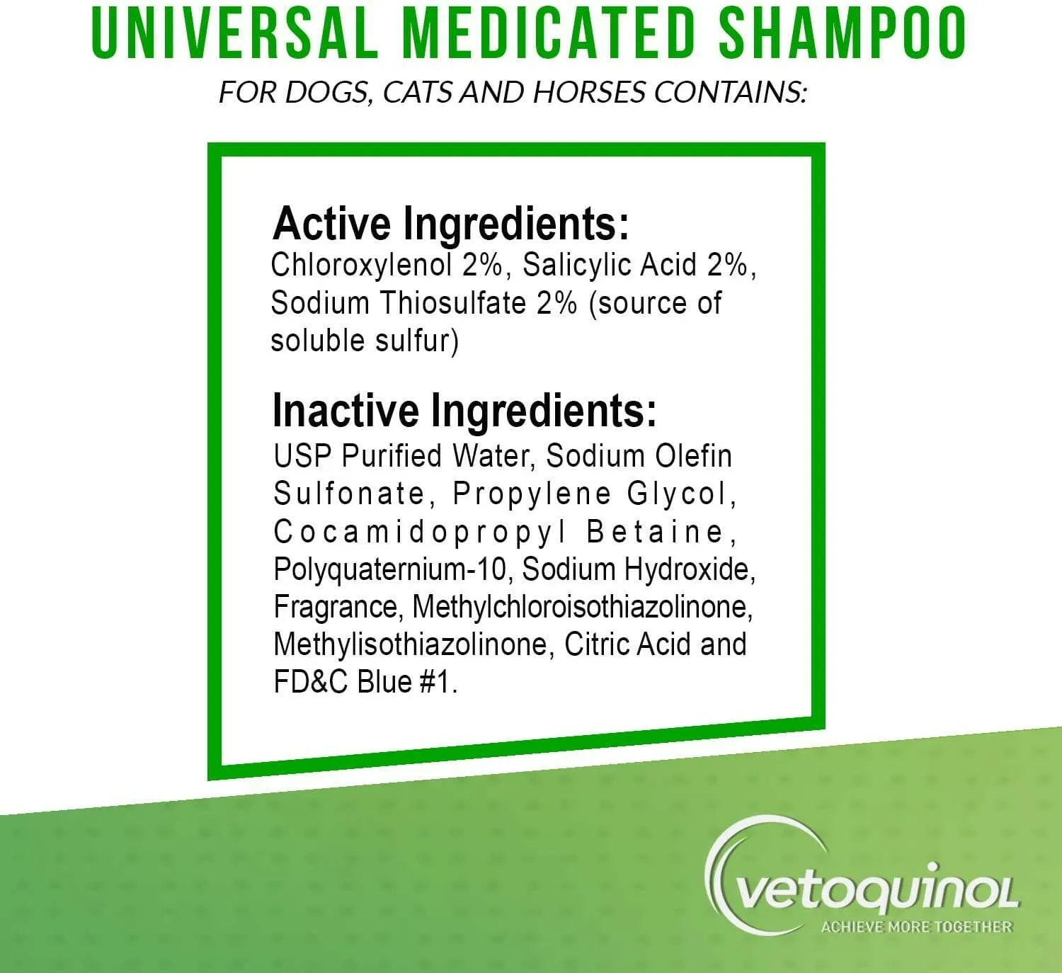 Universal Medicated Shampoo
