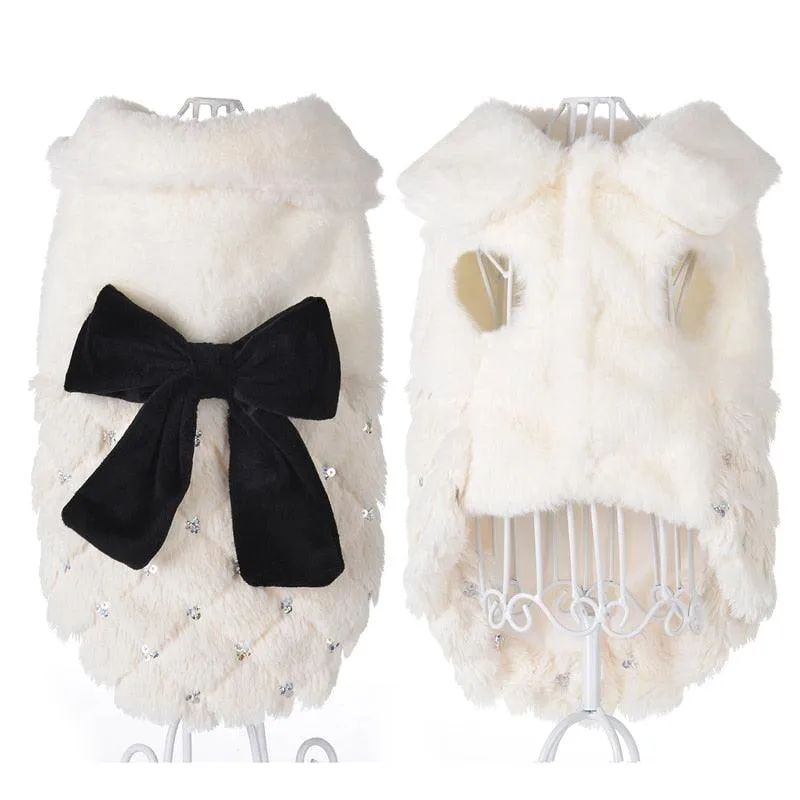 White Plush Cat's Clothes
