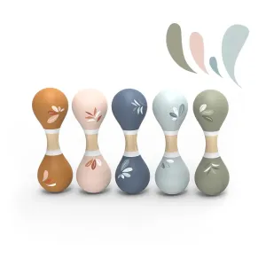 Wooden Maracas - Assorted Colors