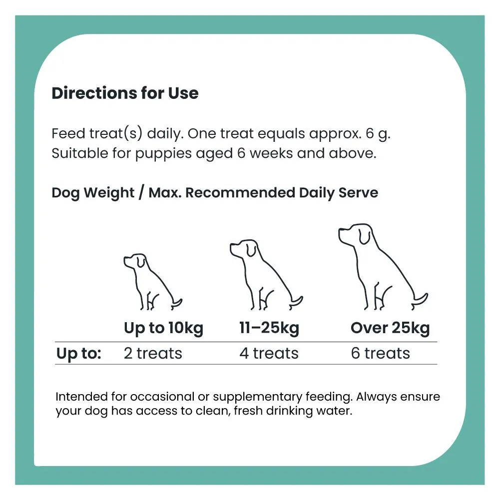 ZamiPet Happitreats Puppy Chews 200g 60 Pack***