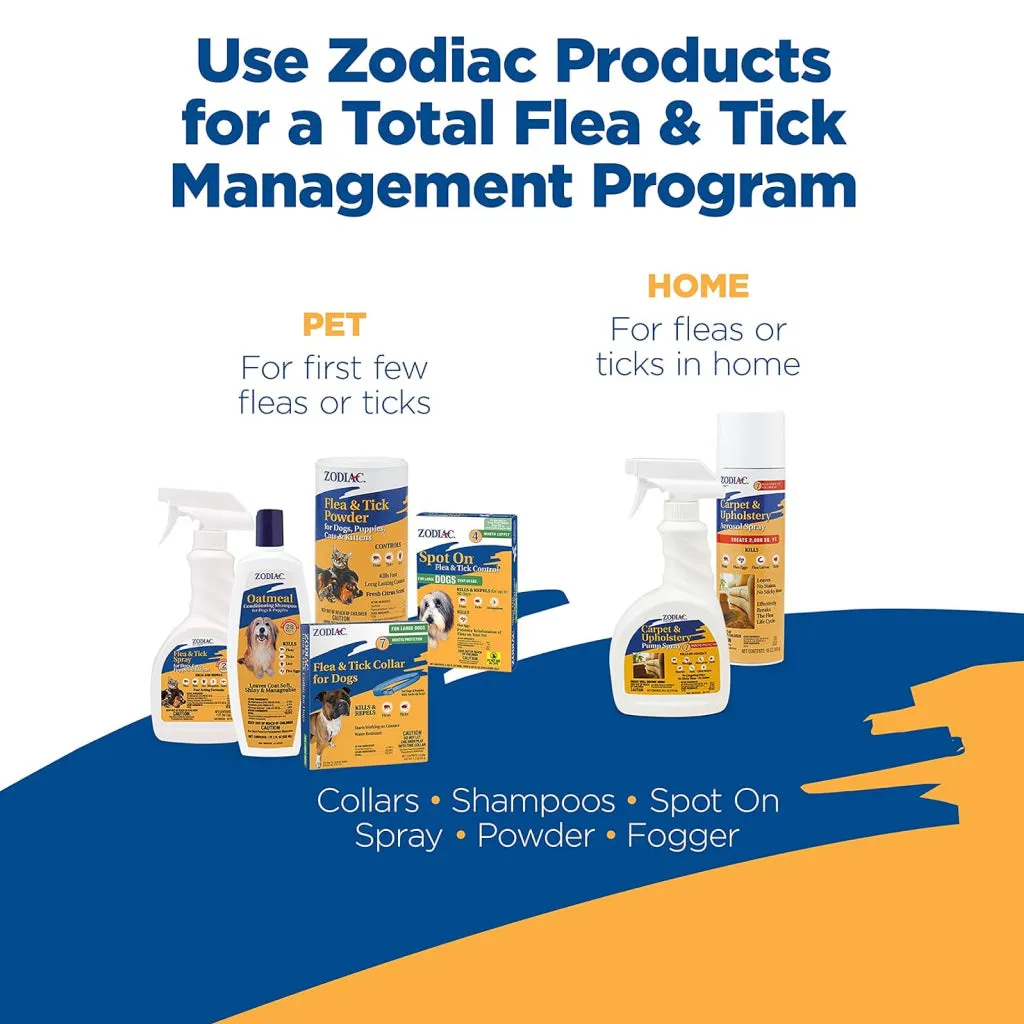 Zodiac Oatmeal Conditioning Shampoo for Dogs & Puppies (18 oz)